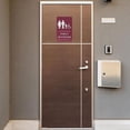 thumbnail image 5 of Ada Central Signs - 6" X9" Family Accessible Restroom Sign - ADA Compliant Tactile Graphics Grade 2 Braille Text | Handicap Accessible Signs for Offices, Hotels, Schools, Apartments, and Restaurants, 5 of 7