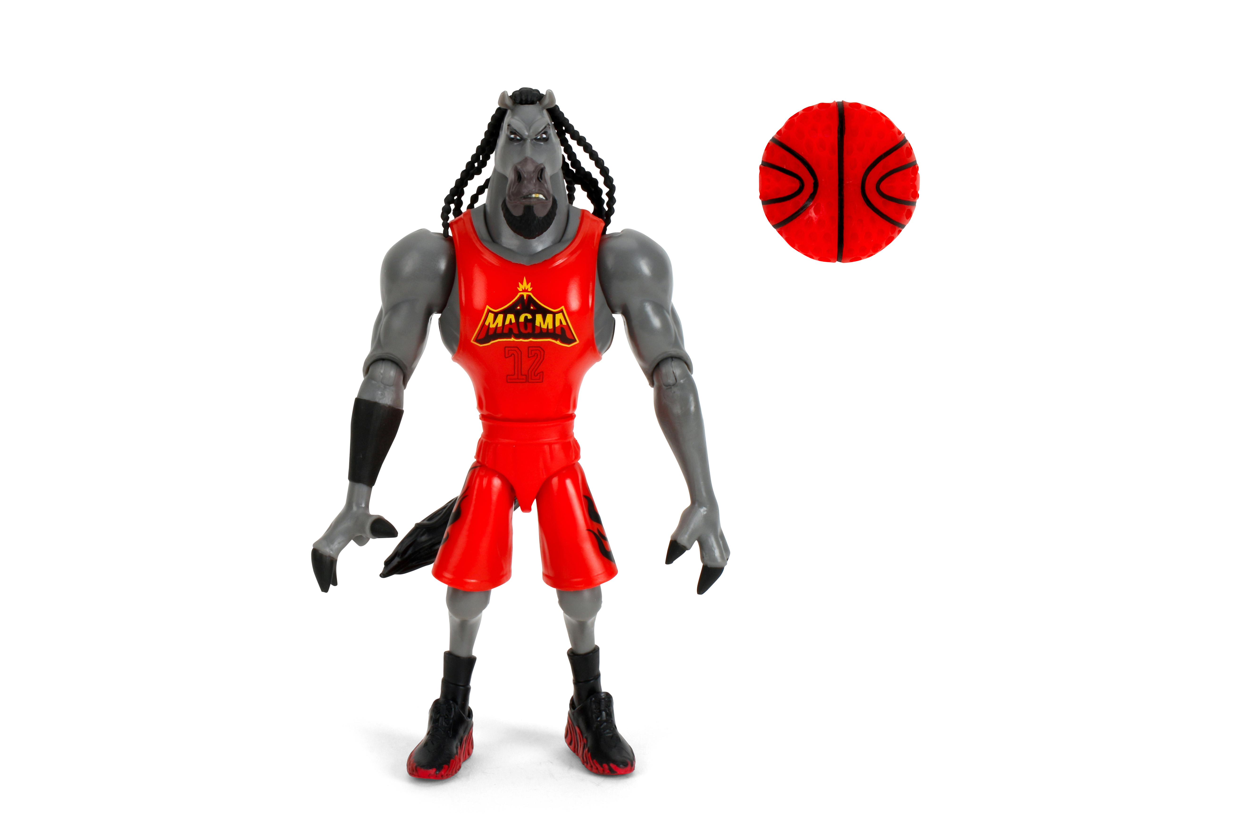 Jada GOAT The Movie Mane Attraction Action Figure – 5” Scale Collectible with Roarball Accessory 5.5” Figure by Jada Toys
