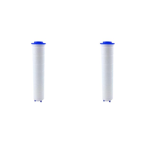Kearding Cabezal de ducha de mano, filtro de agua, rociador de baño, rociador de ducha, filtro de agua de algodón PP PC 1 2piezas Kearding CBP138039