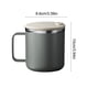 thumbnail image 3 of Taza de Café de Acero Inoxidable de Doble Capa | Taza Gris de Acero Inoxidable 304 con Tapa para Oficina | Capacidad de 400 Ml | Aislamiento Al Vacío | Diseño Moderno | Fácil de Limpiar | Ideal para, 3 of 6