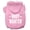 Light Pink, variant on Pet Dog Cat Hoodie Screen Printed, "Most Wanted"