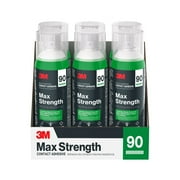 3M Max Strength 90 Contact Adhesive, Heavy Duty Spray Glue, Contact Cement, Wall Repair, 12.6 oz