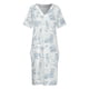 thumbnail image 4 of Vestido de bolsillo suelto azul Pinocho Toile vestidos de verano para mujer 2025 traje de verano para mujer vestidos de mujer para ocasiones especiales, 4 of 7