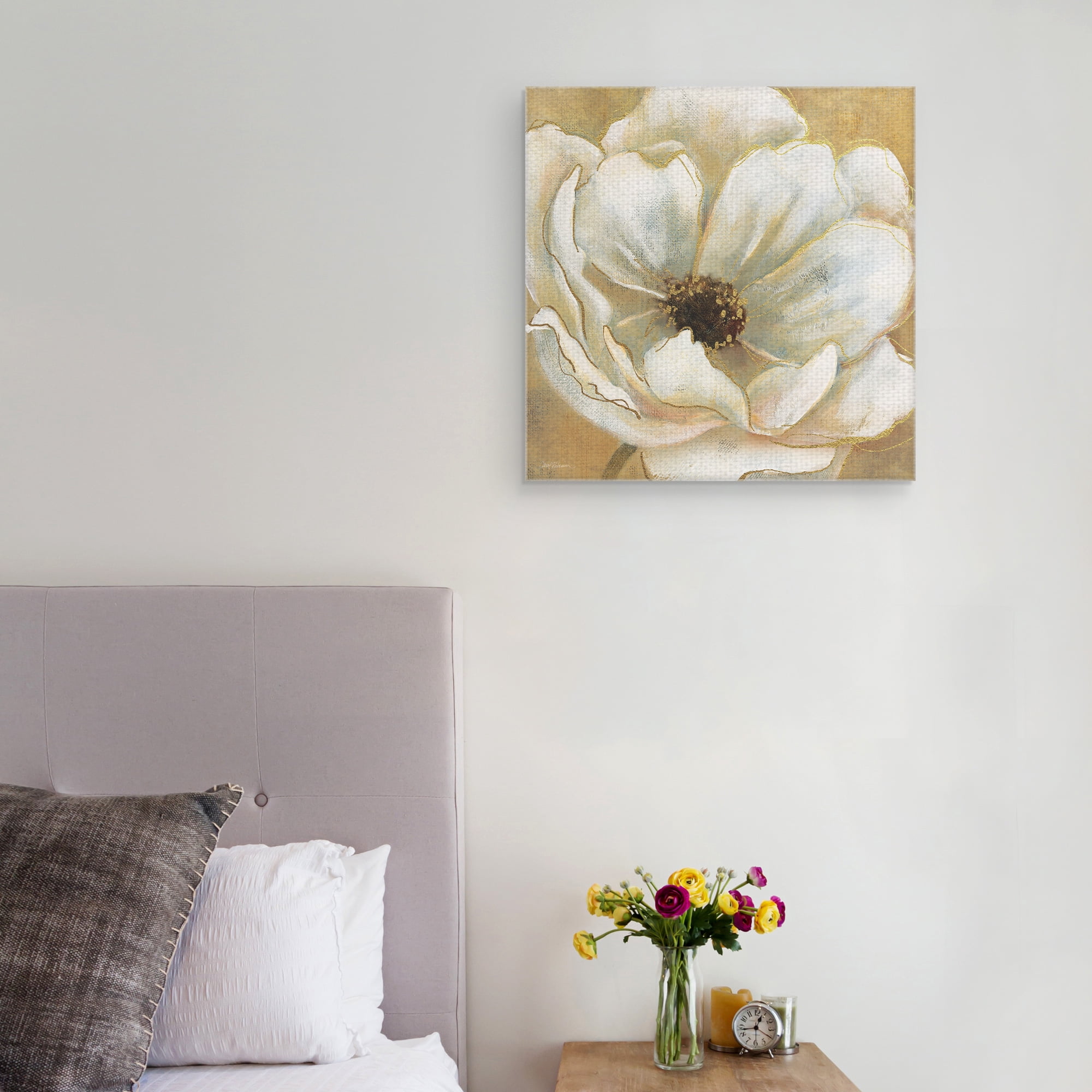 Masterpiece Art Gallery Golden Splendor I Anemone By Carol Robinson Canvas Art Print 24" x 24"