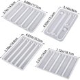 thumbnail image 2 of 4 PCS Bookmarks Silicone Mold Resin Bookmark Moulds Rectangle Silicone Mold Bookmarks Epoxy Molds Shiny Bookmarks Mold for DIY Epoxy Resin Book Marks Crafts Making Supplies, 2 of 7