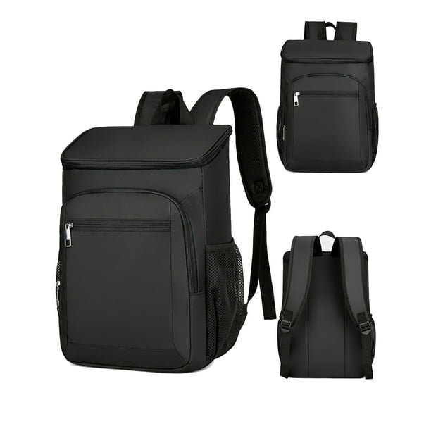 Geloo Backpack Coolers Insulated Leak Proof, Cooler Backpack Insulated Waterproof Thermal Bag ,portable Black