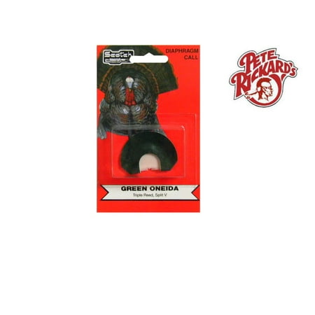 Pete Rickard s Scotch The Oneida Green Triple Reed Turkey Mouth Call #2376