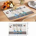 thumbnail image 6 of Farmhouse Daisy Placemats Set of 8 Blue Bottle Flower Vintage Butterfly Place Mats Indoor Wipeable Table Mats Washable Cloth Dining Table Placemats for Kitchen Holiday Party Home Decor 13x19 Inch, 6 of 9