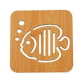 thumbnail image 1 of Salvamanteles de Madera Ganfancp para Tazas Mesa Macetas Cuencos Ofertas Flash 1X, 1 of 7