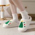 thumbnail image 4 of Chaussons de Noël Unisexes Moelleux Chaussons Chauds pour Femmes Confortables, 4 of 8