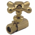 thumbnail image 3 of Westbrass D1081X-07 Straight Stop with .5 in. IPS Inlet and Cross Handle - Satin Nickel, 3 of 4