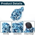 thumbnail image 5 of Unique Bargains Car SUV Truck Gear Shift Knob Cover Automotive Manual Stick Shifting Handle Protector Camouflage Style Blue 1 Pc 16.5x10.5cm/6.5"x4.13" Polyester, 5 of 7