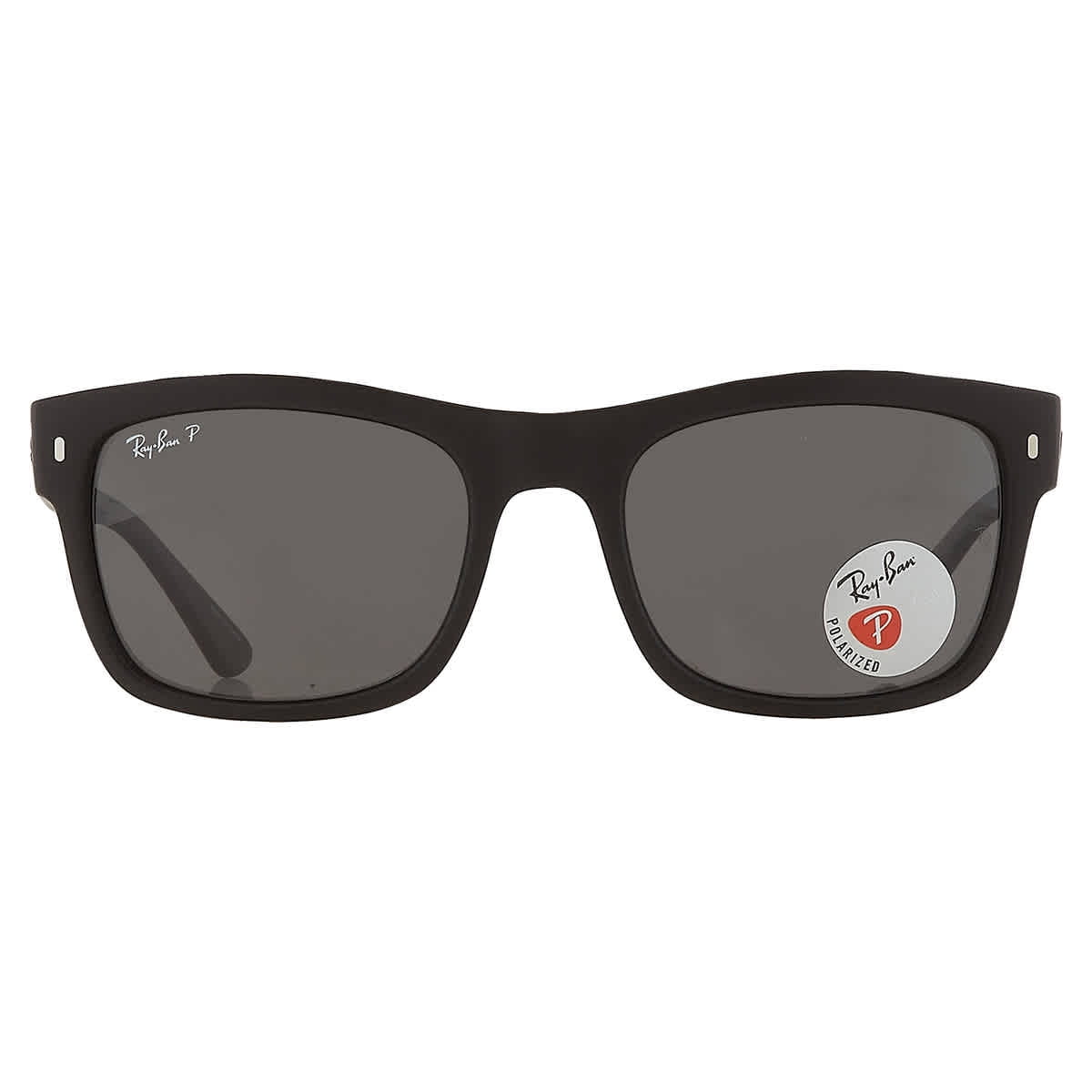 Ray-Ban Men's Polarized Square Wayfarer RB2132-601S/78-55 Matte