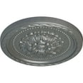 thumbnail image 3 of Ekena Millwork 11 1/2"OD x 1"P Palmetto Ceiling Medallion, Hand-Painted Platinum, 3 of 7