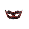 thumbnail image 2 of Xfvqtps LED Mardi Gras Mask for Women Flash Light up Masquerade Masks Half Face Carnival Mask for Makeup Performance Ball Party(Battery Not Included) Red, 2 of 6
