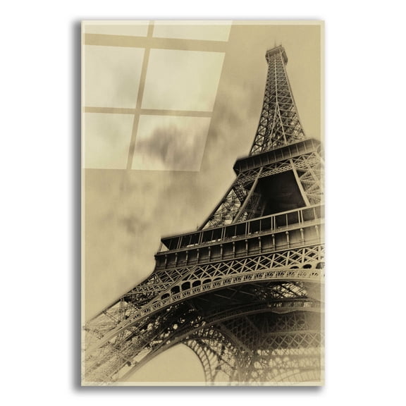 Epic Art 'Parisian Spirit' by Sebastien Lory, Acrylic Glass Wall Art, 12"x16"
