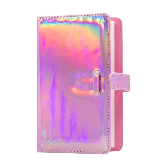 ZOURIH 96 Pocket Mini Album for Fujifilm Mini 7s/8/9/25/26/50s/70/90 Film, PIC-300/Z2300 Instant Camera, Portable Pink Wallet Photo Album,Pink
