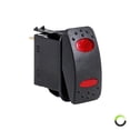 thumbnail image 3 of 12V DC 20A 4-Pin LED ON-(ON) SPDT Rocker Switch - RED, 3 of 4