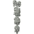 thumbnail image 2 of Ekena Millwork 3 1/8"W x 8 1/4"H x 1"P Small Rose Drop Onlay, 2 of 6