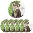 thumbnail image 7 of GZHJMY St. Patrick's Day Placemats Round PVC Woven Place Mats Indoor Washable for Kitchen Dining Tables 15 inch Heat Resistant Round Table Mats, 7 of 7