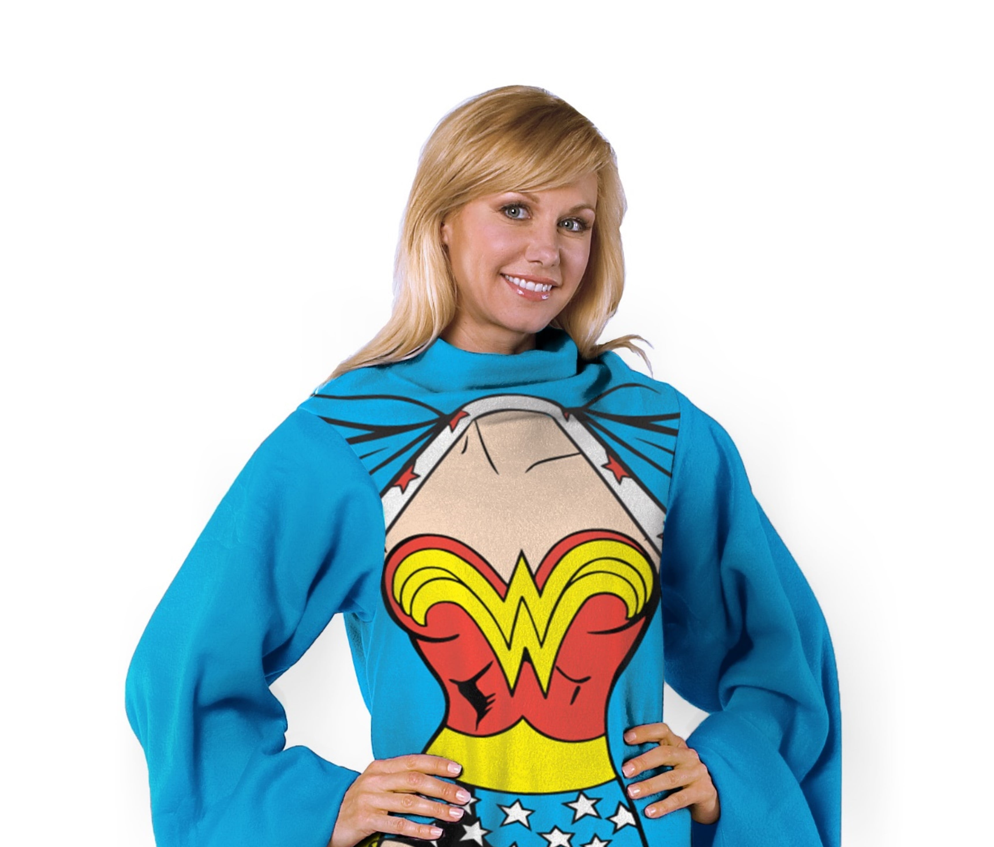 W Woman Being Wonder Woman Silk Touch Comfy Wsleeves
