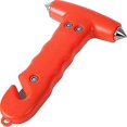 thumbnail image 1 of Mini Safety Car Life-saving Escape Rescue Tool Seat Broken Emergency Glass Breaker Hammer Window Keychain Belt Cutter, 1 of 5