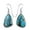 Mojave Blue Turquoise, variant on Turquoise 925 Sterling Silver Earrings for Women Drop Dangle Boho Earrings Western Jewelry for Women Birthday Christmas Gifts