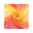 thumbnail image 4 of INSPIRAR CHIC Mujeres Chiffon Colorido Gradiente Bufandas, 70x70cm/27.6x27.6" (LxW) Colorido-5, 4 of 6
