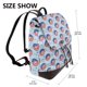 thumbnail image 2 of Balery Donut with the USA Fag Mochila de Cuero para Mujeres, Gran Capacidad, Bolsa de Viaje Multifuncional, Mochila de Cuero y Bolsa de Hombro para Mujeres, 2 of 4