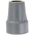 Sammons Preston 16262 Latex Free Crutch Tips, 1" Tube Size, Gray Crutch Tips, NonLatex