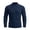 Dark Blue#knit tops for men, variant on Mens Mock Turtleneck Long Sleeve Shirts Thermal Baselayer Top Ribbed Knit Undershirts Lightweight Slim Fit Pullover Tops Gray S