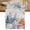 Light Blue Grey, variant on Blue Coastal Table Runner 36 Inches Long Tablerunner Dresser Scarves, Summer Beach Starfish Weeping Eucalyptus Vintage Kitchen Dinner Cafe Table Runners Decor for Party, Small 13" x 36"