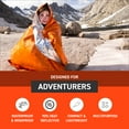 thumbnail image 2 of Survive Outdoors Longer 90% Reflective Emergency Blanket, Pack of 4, 2 of 7