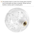 thumbnail image 3 of Joystick Handle Top Ball Head M6 Transparent Easy to Install for Arcade Game Part 2 Pack, 3 of 5