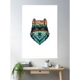 thumbnail image 2 of Forest Wolf Poster Wall Art, Modern Wall Decor, 24x36 UNFRAMED, 2 of 3
