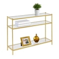 thumbnail image 3 of Convenience Concepts Contemporary Gold Metal Royal Crest Console Table, 3 of 6