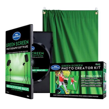 Green Screen Photo Creator Kit with Digital Software