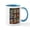 White/Blue Inside, variant on CafePress - Day Of The Dead Sugar Skulls Collection Mugs - 11 oz Ceramic Mug - Novelty Coffee Tea Cup