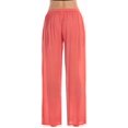 thumbnail image 3 of Riviera Sun Women's Beach Pants with Pockets (Solid Coral, Small), 3 of 3