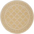thumbnail image 1 of Safavieh Chelsea Yellow Transitional Rug - Round 4', 1 of 2