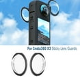 thumbnail image 3 of 1 Paire pour Insta360 X3 Protections Anti-Rayures pour Objectif Collant Double Objectif 360 Mod pour Insta 360 X3 Protecteur Capuchon d'Objectif Accessoires de Caméra Couverture en Silicone 1, 3 of 6