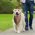 thumbnail image 5 of Dalrosia Dog Cowboy Hat Dog Cowboy Costume for Small Pet Dogs Cat Cowboy Hat with Bandana Scarf Set Party Accessories, 5 of 6