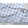 thumbnail image 3 of Soimoi Poly Georgette Fabric Check Tie-Dye Printed Fabric 1 Yard 42 Inch Wide, 3 of 3