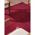 thumbnail image 4 of Rugsotic Carpets Handmade Rugs Hand Knotted Loom Square 10'x10' Dark Red Wool for Indoor Use, 4 of 9