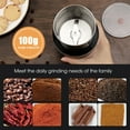 thumbnail image 2 of Kidsjoy Electric Coffee Bean Grinder – 150W Stainless Steel Blade for Coffee, Spices, Garlic, Herbs & Grains, Detachable Bowl, One-Touch Easy Clean, 2 of 12