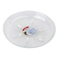 thumbnail image 3 of Bond CVS008HD 8" Heavy Duty Clear Plastic Saucers Pack of 24, 3 of 3