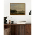 thumbnail image 5 of Drsoum Vintage Village Lakeside Wall Art 11x14in Natural Framed Classic Retro Farmhouse Rustic Decorations for Living Room Bedroom, 5 of 6