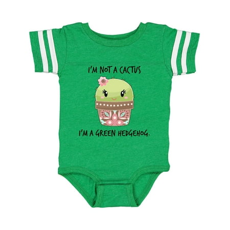 

Inktastic Cactus or Green Hedgehog- cute Gift Baby Boy or Baby Girl Bodysuit