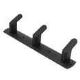 thumbnail image 2 of Row Hooks,Simple Space Aluminum Row Hooks Wall Mounted Hook for Kitchen Bathroom Wardrobe Black,Wall Mounted Coat Rack, 2 of 8