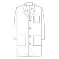 thumbnail image 4 of Panda Uniform white lab coat and lab coats unisex | Multi-Colored lab coats and doctor coat, 4 of 8